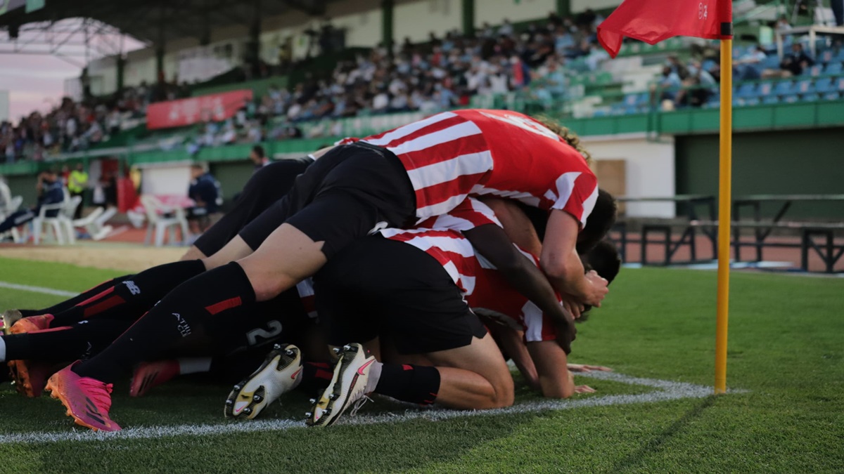 Dos minutos mágicos del Athletic B tumban al Celta B