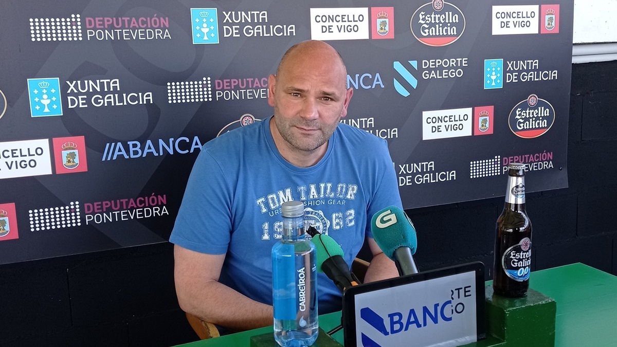 Fermín, entrenador Covadonga rueda de prensa