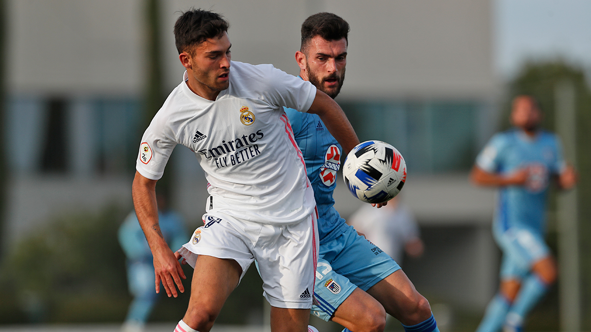 Hugo Duro delantero Real Madrid Castilla