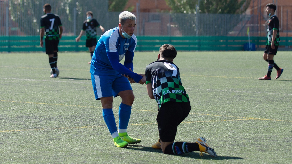 Jugadores Fepe Getafe y filial ED Moratalaz