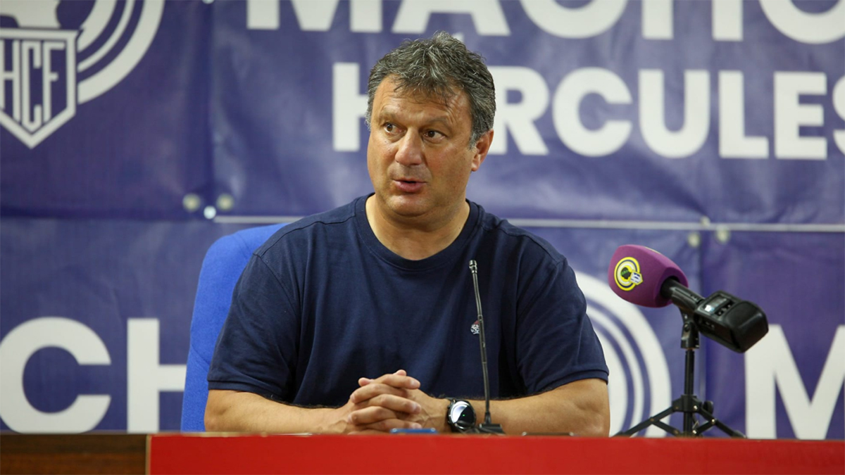 Manolo Díaz entrenador Hércules