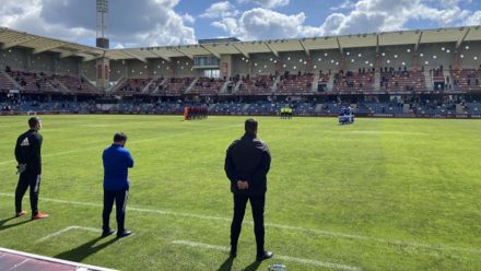 Minuto de silencio en honor a Francesc Arnau