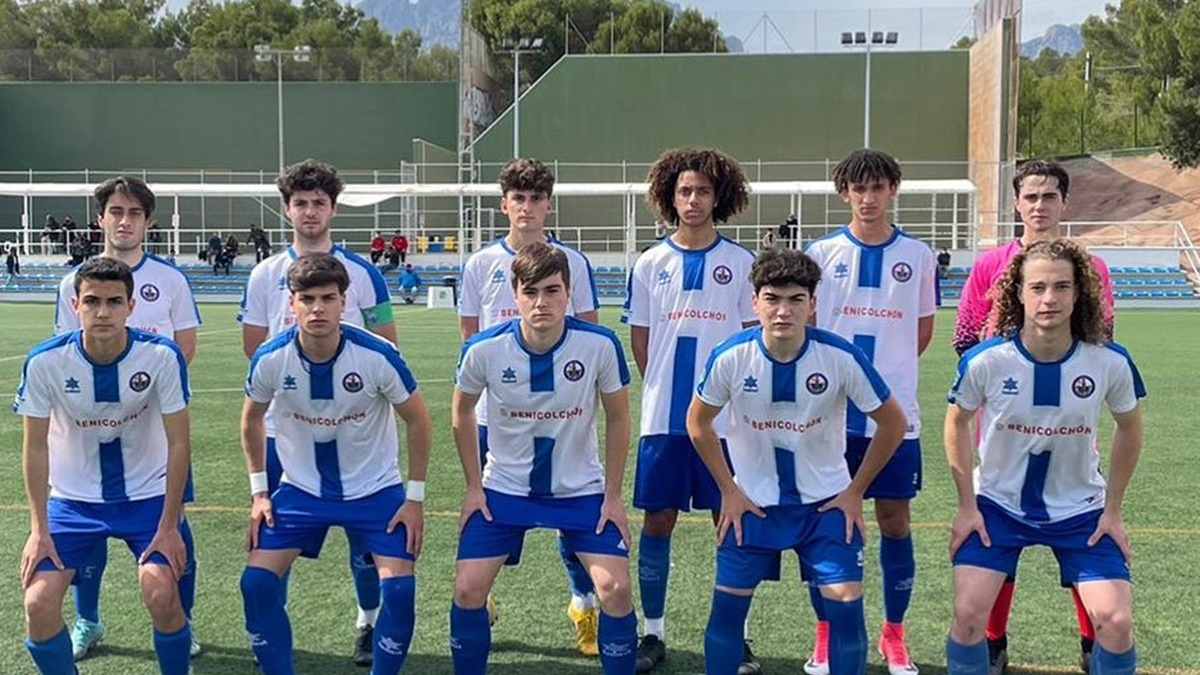 Once Atlético Benidorm JN contra Intangco