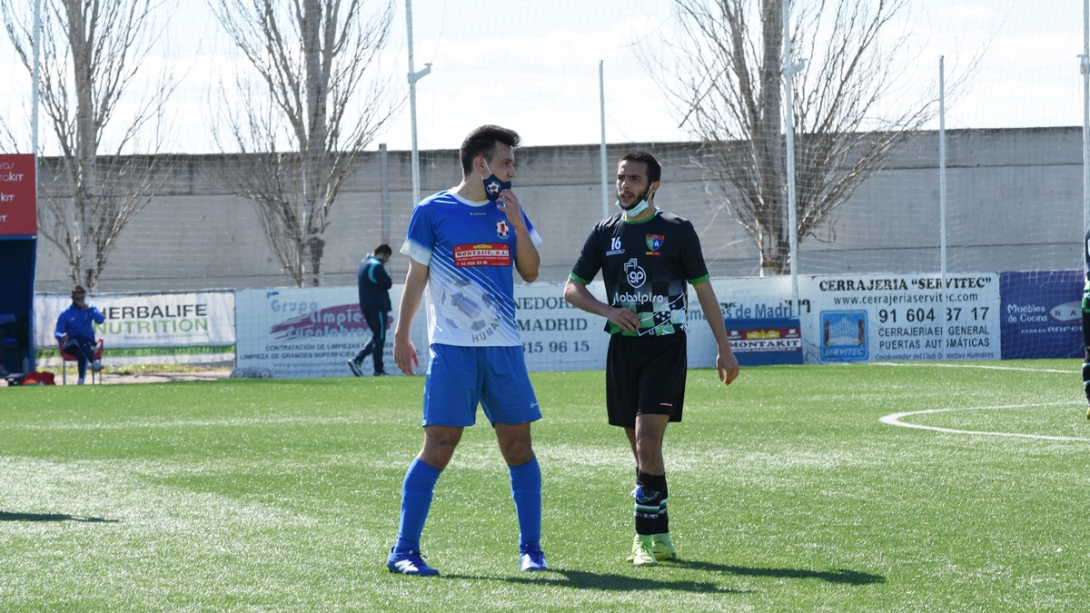 Jugadores CD Humanes y ED Moratalaz 'B'