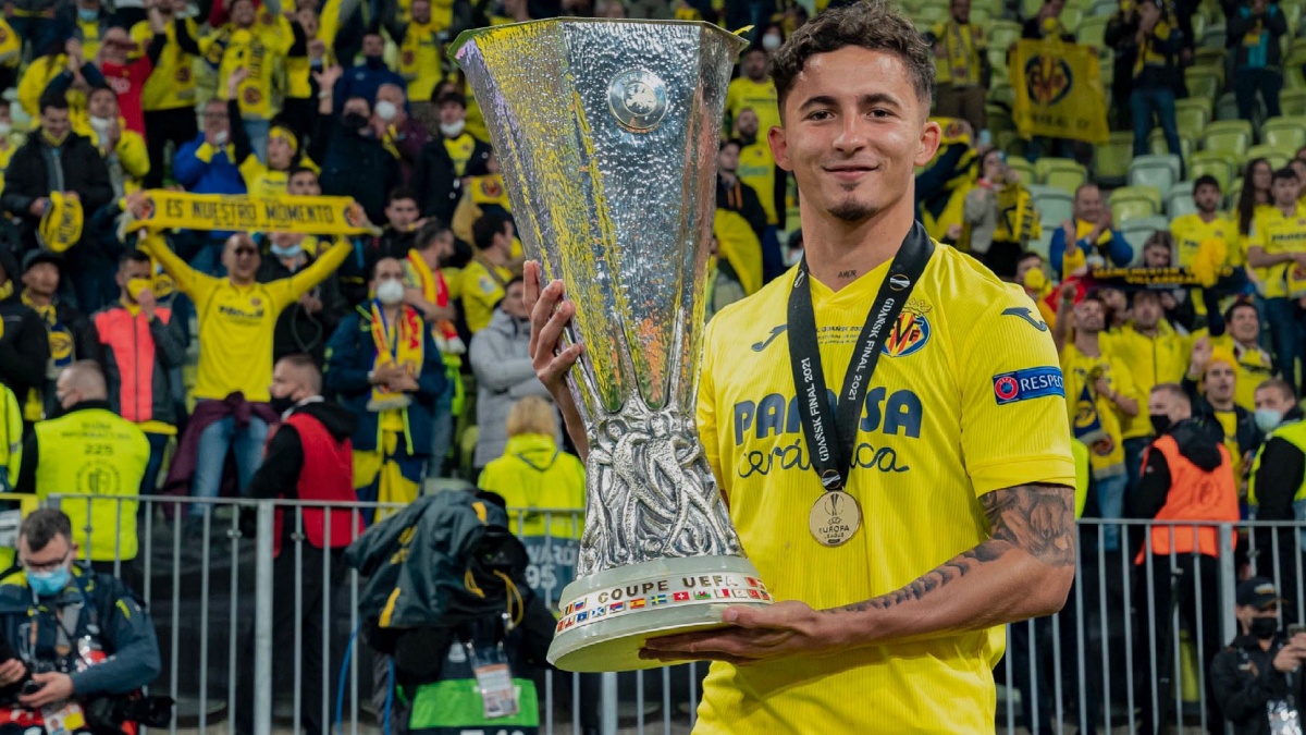 Yeremi Pino campeón Europa League