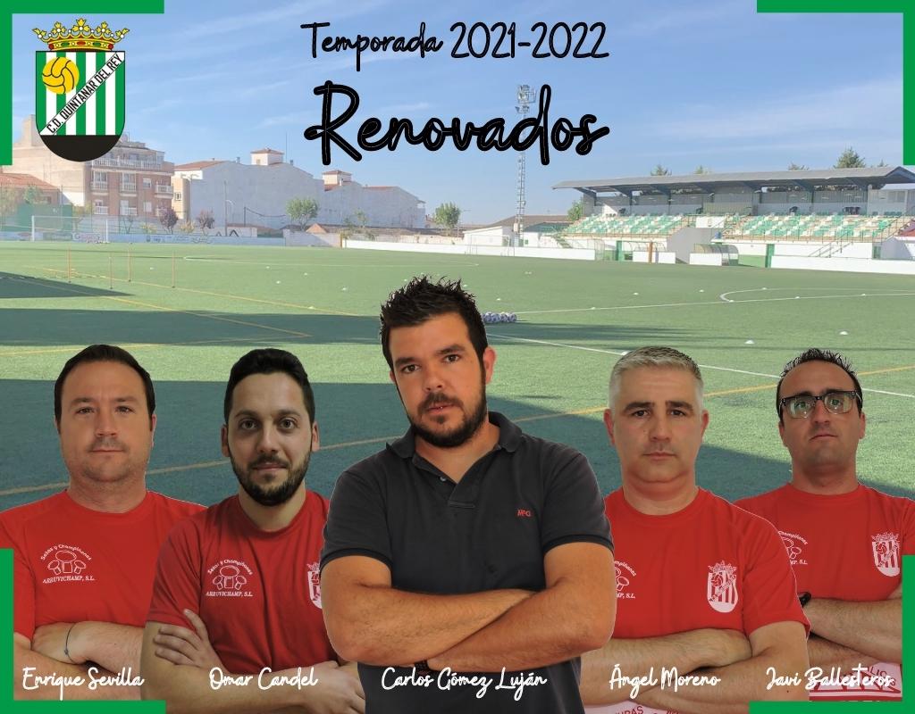 Renovación del cuerpo técnico del Quintanar del Rey en Tercera. Quintanar