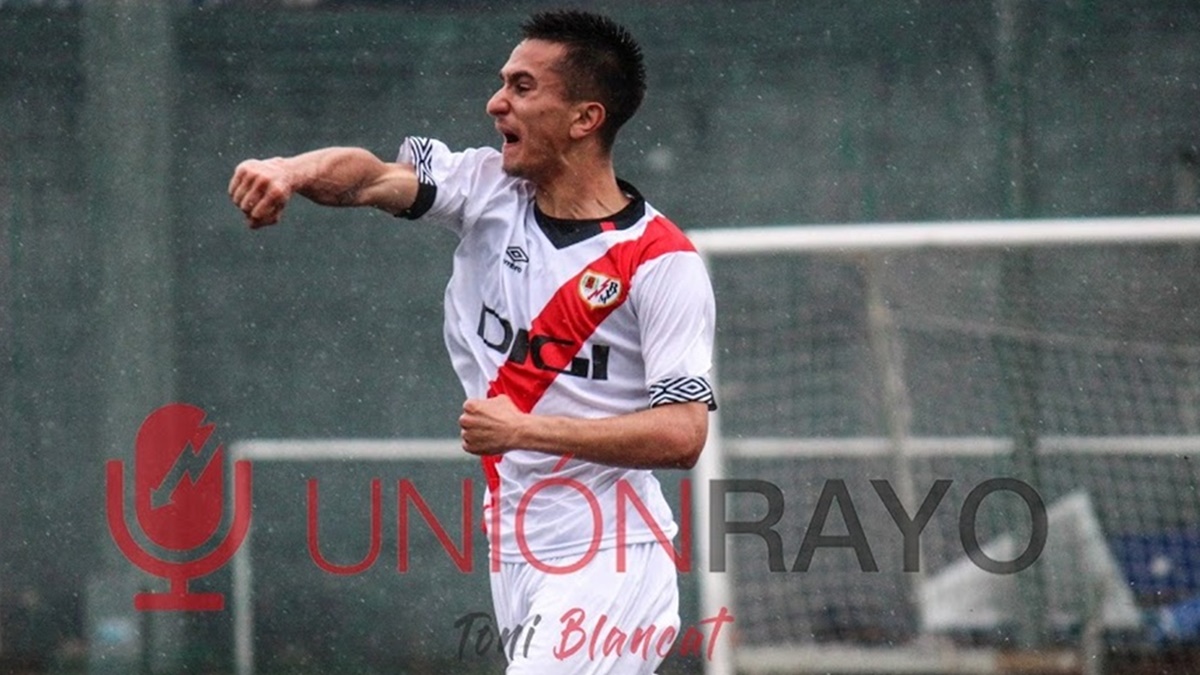 Dani Rueda jugador Rayo Juvenil