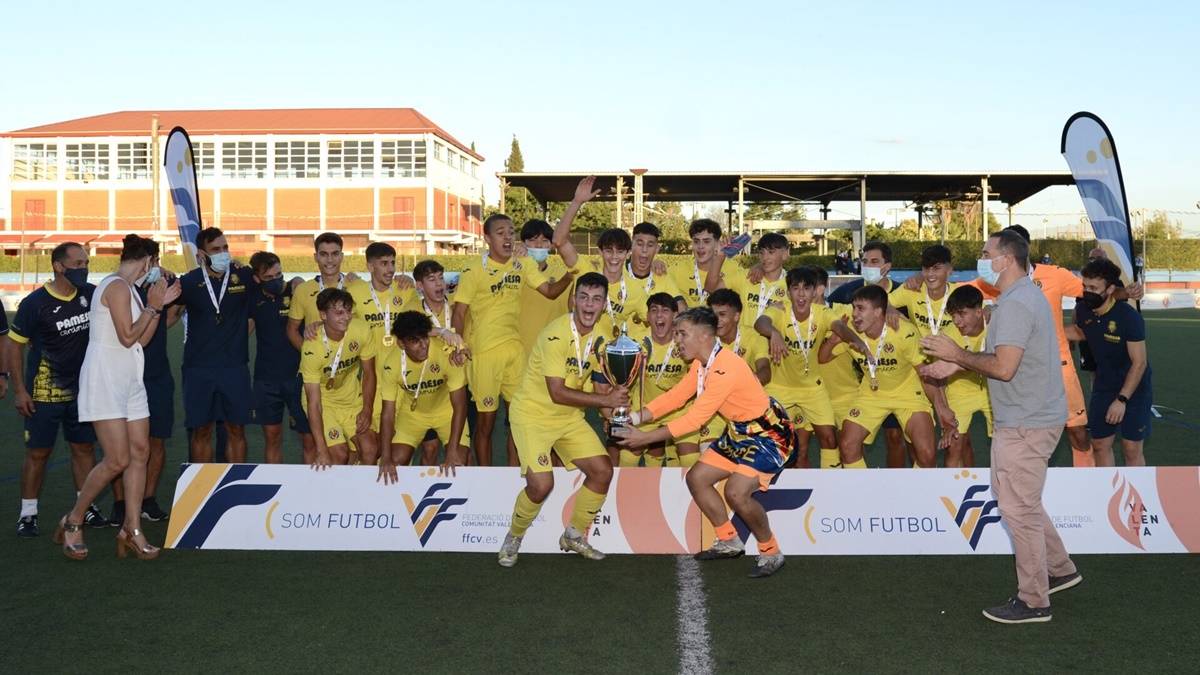 Villarreal CF campeón Cadete Autonómico