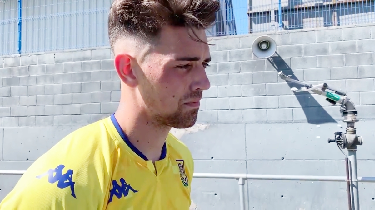 Christian García jugador filial AD Alcorcón