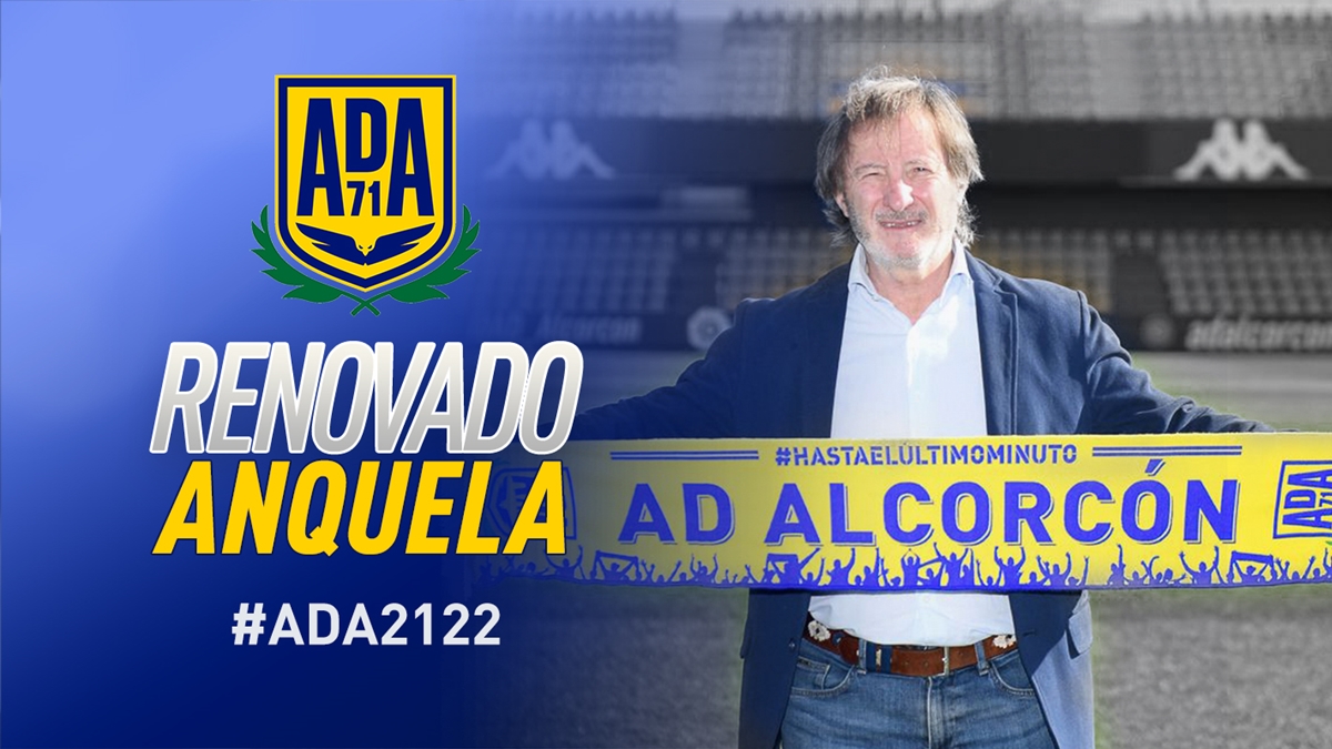 Anquela entrenador AD Alcorcón renovación