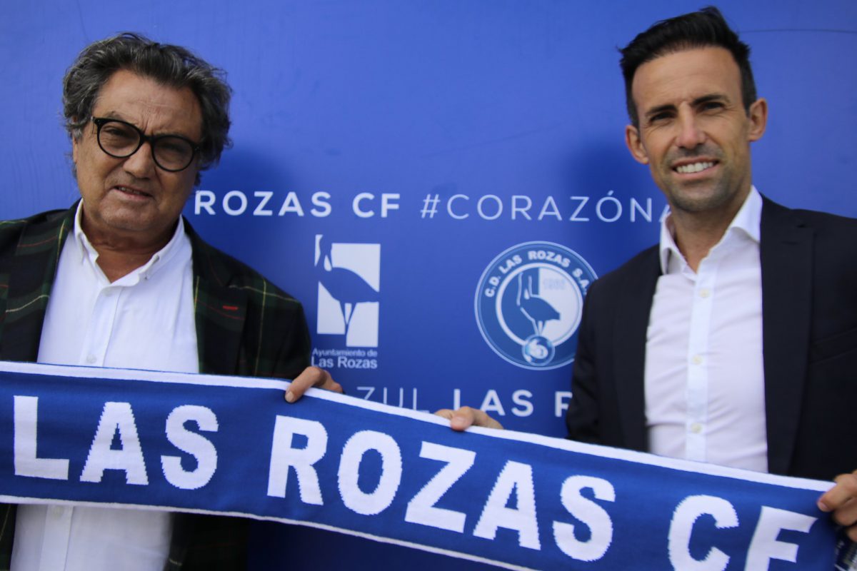 Carlos Rodríguez entrenador Rozas CF presentación