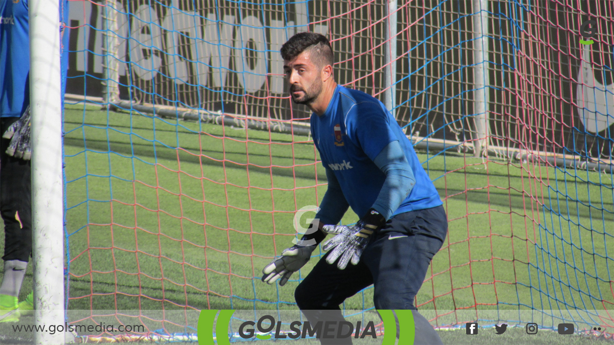 Alberto Macià, portero del CD Eldense