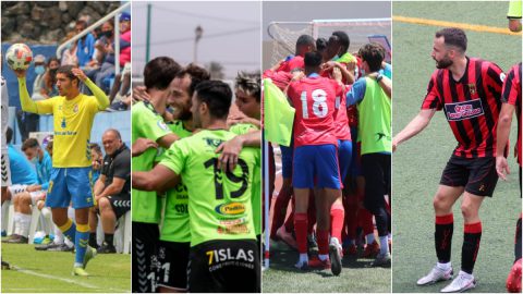 Las Palmas 'C', UD Gran Tarajal, UD Lanzarote y CF Unión Viera