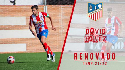 David Gómez renovación CDA Navalcarnero