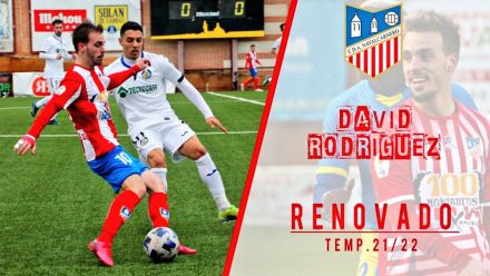 David Rodríguez jugador CDA Navalcarnero renovación