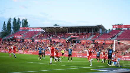 Los jugadores del Girona FC