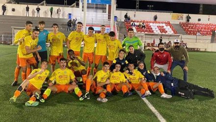 Juvenil A Campello celebra victoria contra Javea