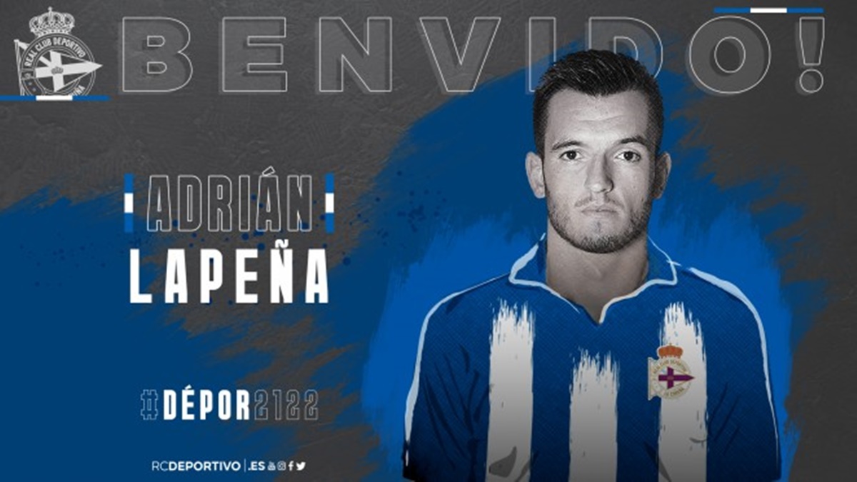 Lapeña, refuerzo de Segunda para el Deportivo