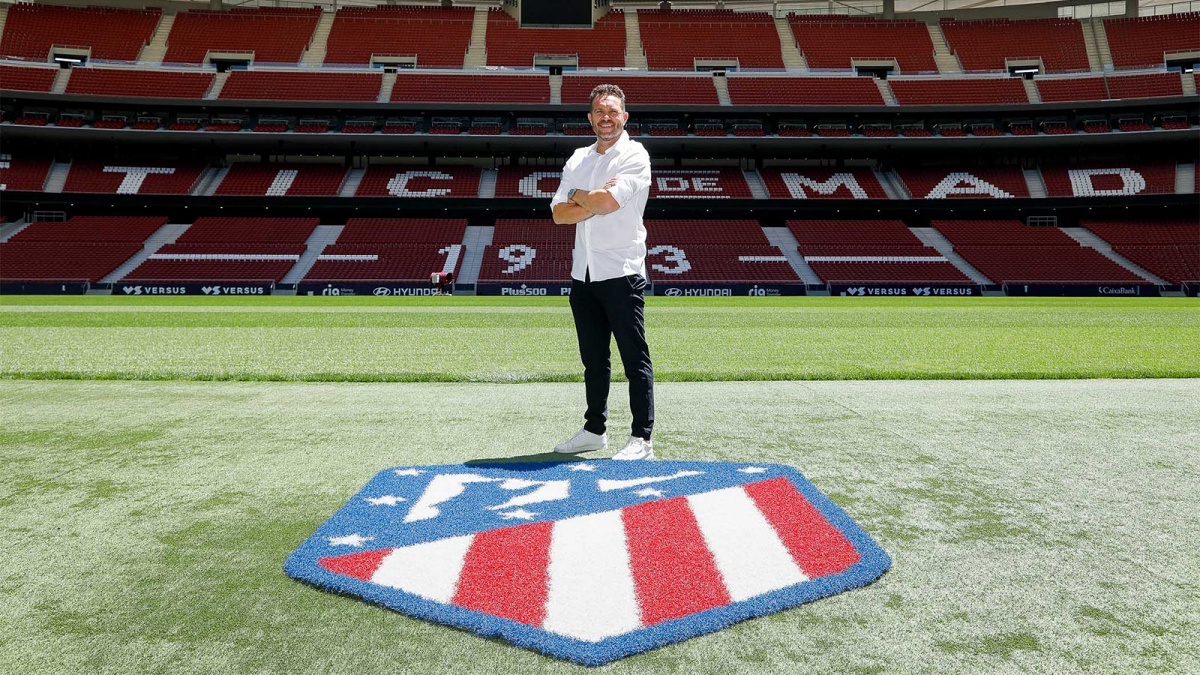 Luis García Tevenet entrenador Atlético de Madrid B