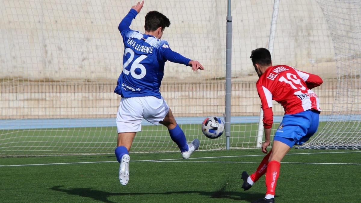 Rafa Llorente jugador Real Madrid Castilla