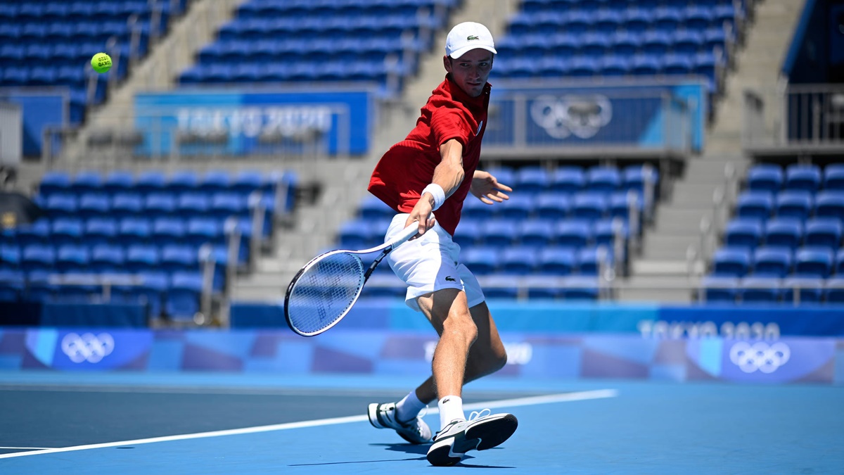 Medvedev JJOO Tokio calor