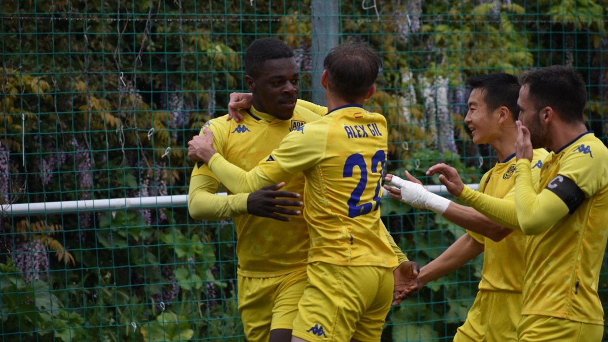 Cedric celebra gol Alcorcón B