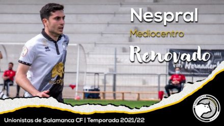 Renovación Héctor Nespral jugador Unionistas