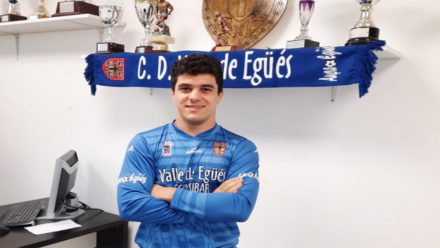 Iván Lara, jugador valle de egüés