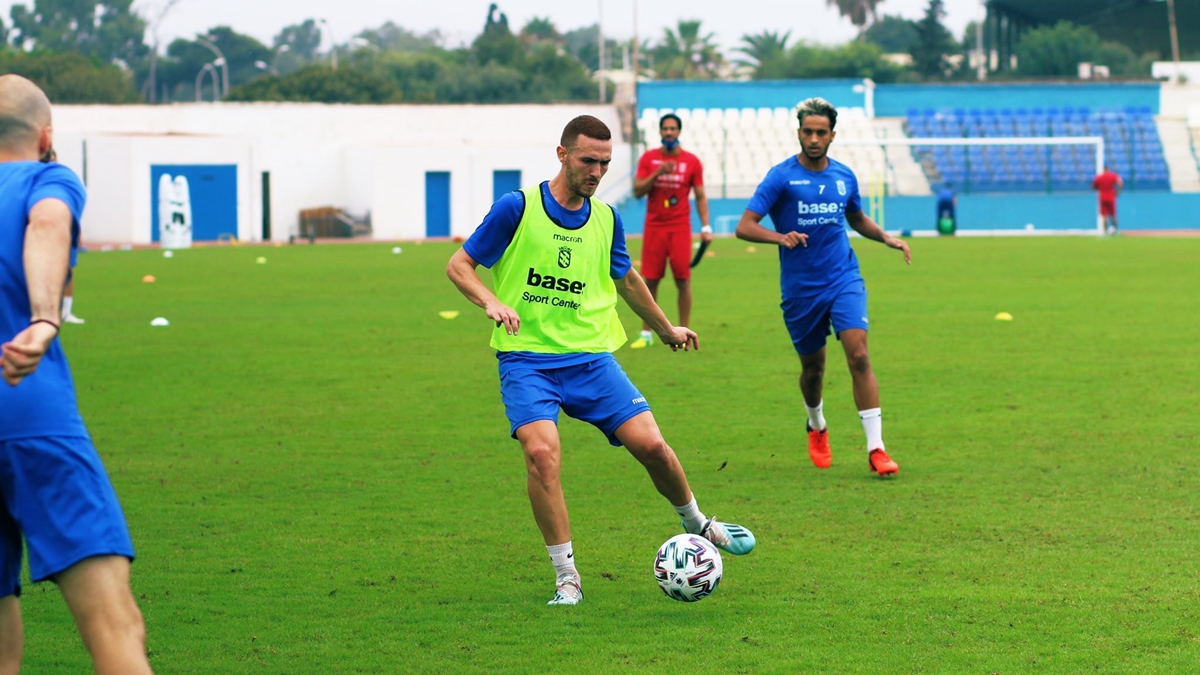 Agus Alonso entrenamiento UD Melilla