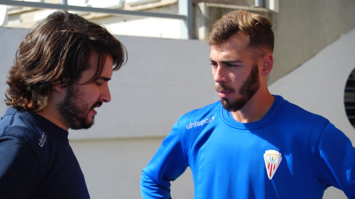 Raúl Hernández entrenamiento Algeciras CF