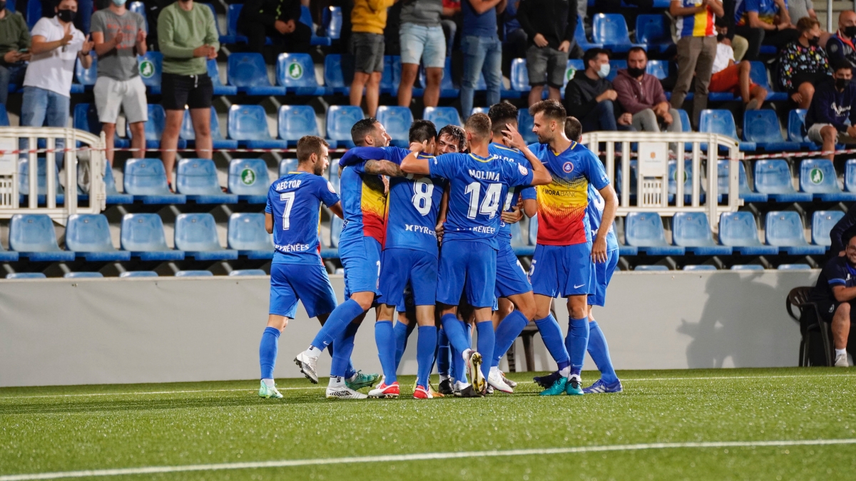 FC Andorra celebración
