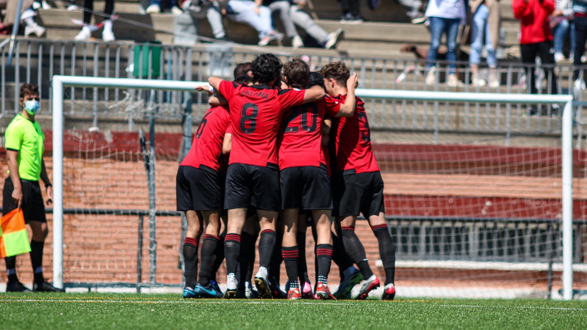 Union Adarve jugadores celebracion gol