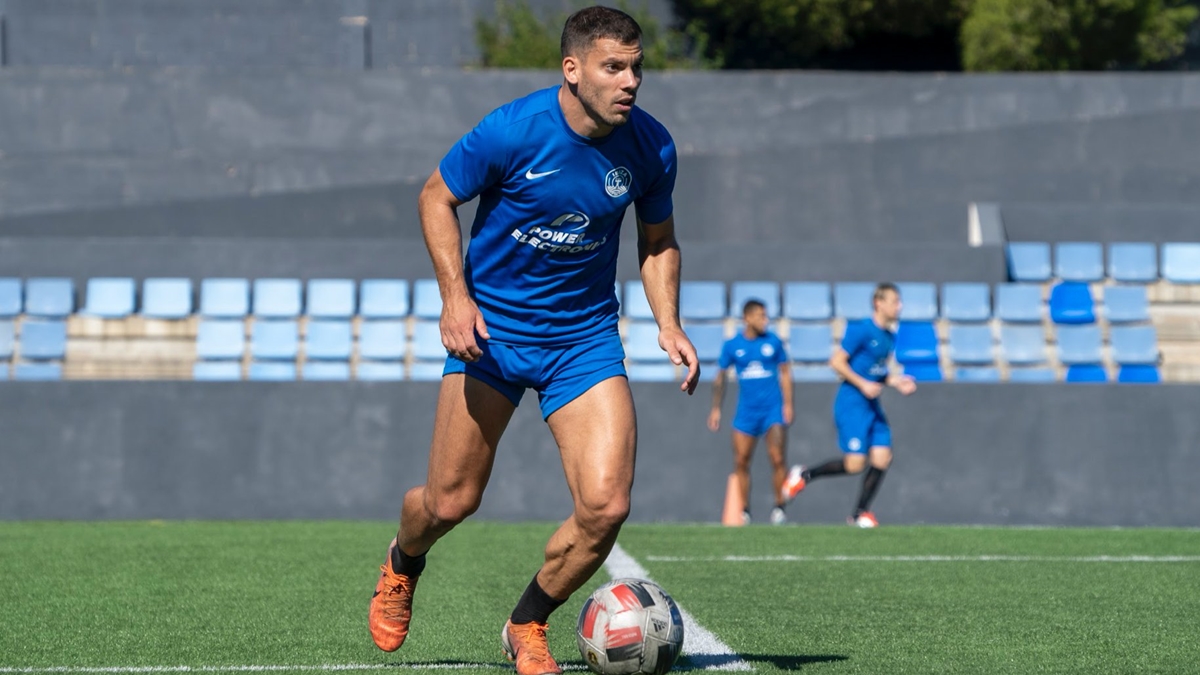 Kike López entrenamiento UD Ibiza