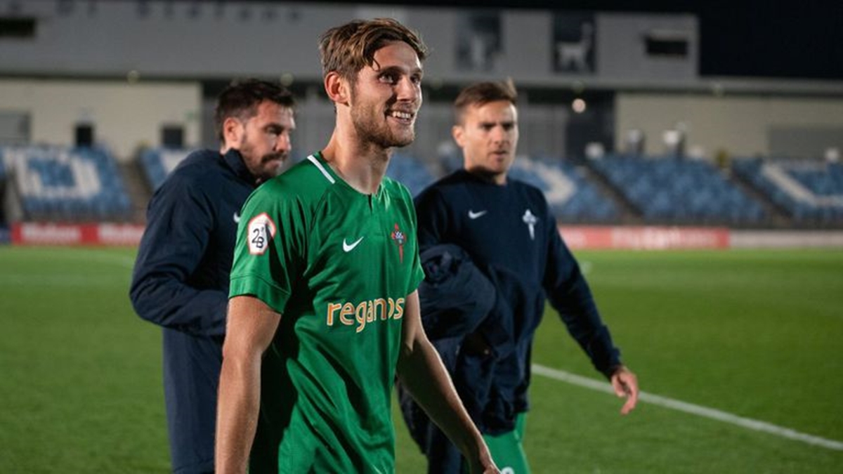 Bruno Rivada jugador Racing de Ferrol