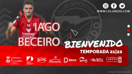 Iago Beceiro presentación CD Laredo