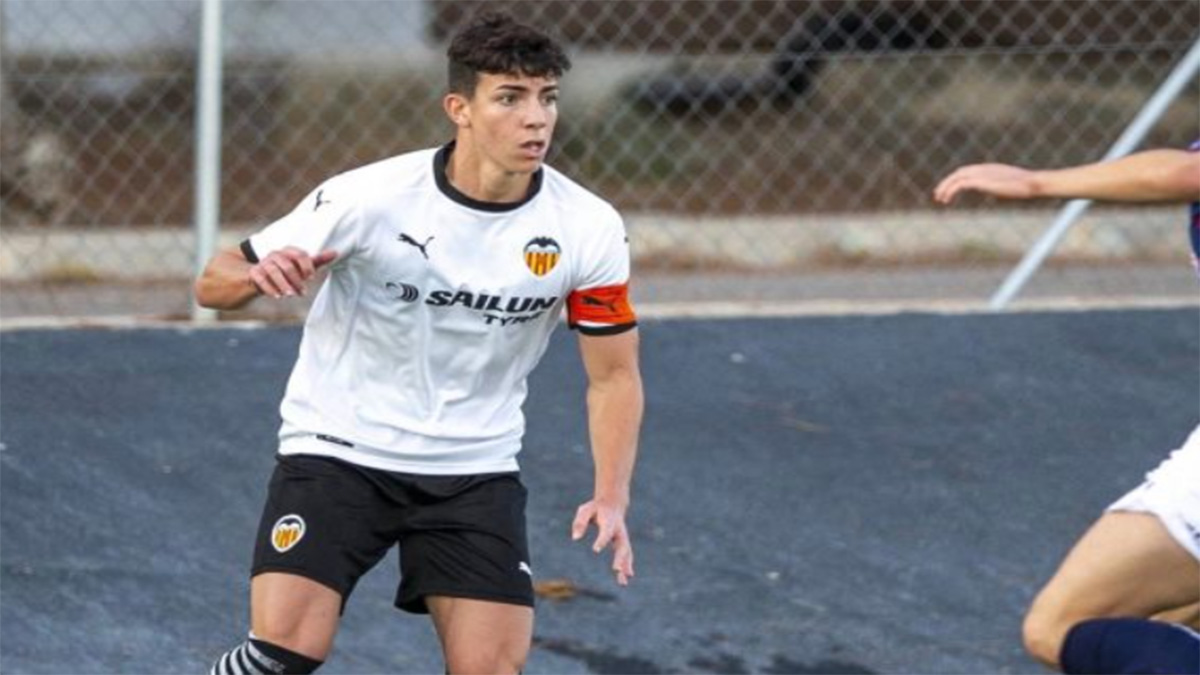 Dani Montes, jugador Valencia