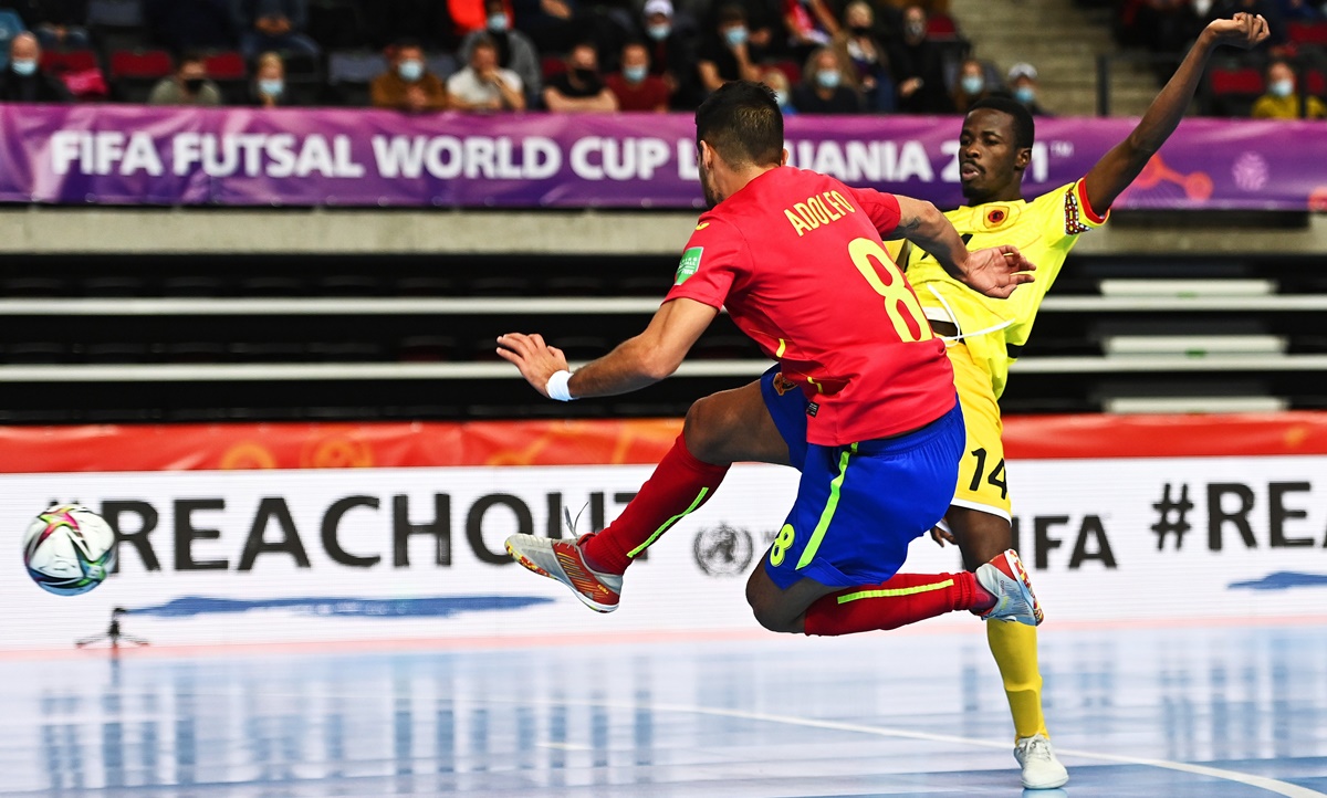 Adolfo España Angola Futbol Sala