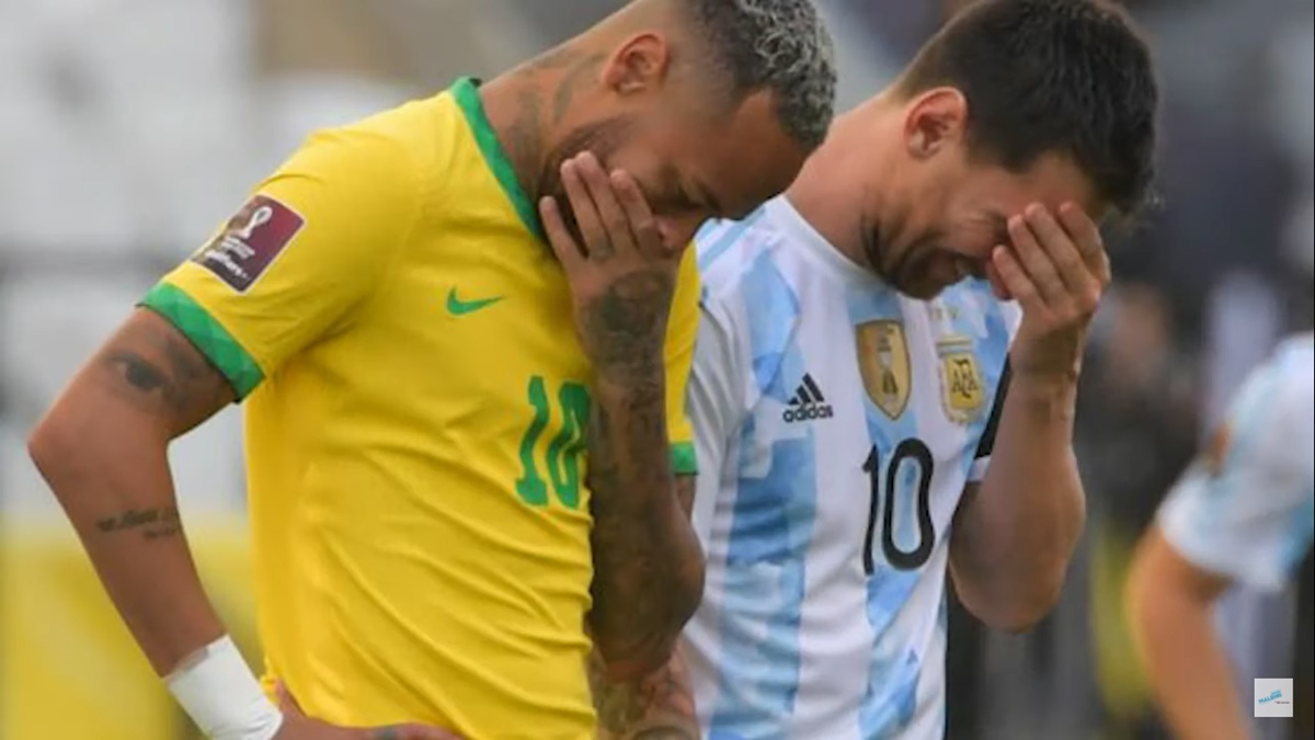 Messi Neymar escandalo mundial Brasil Argentina