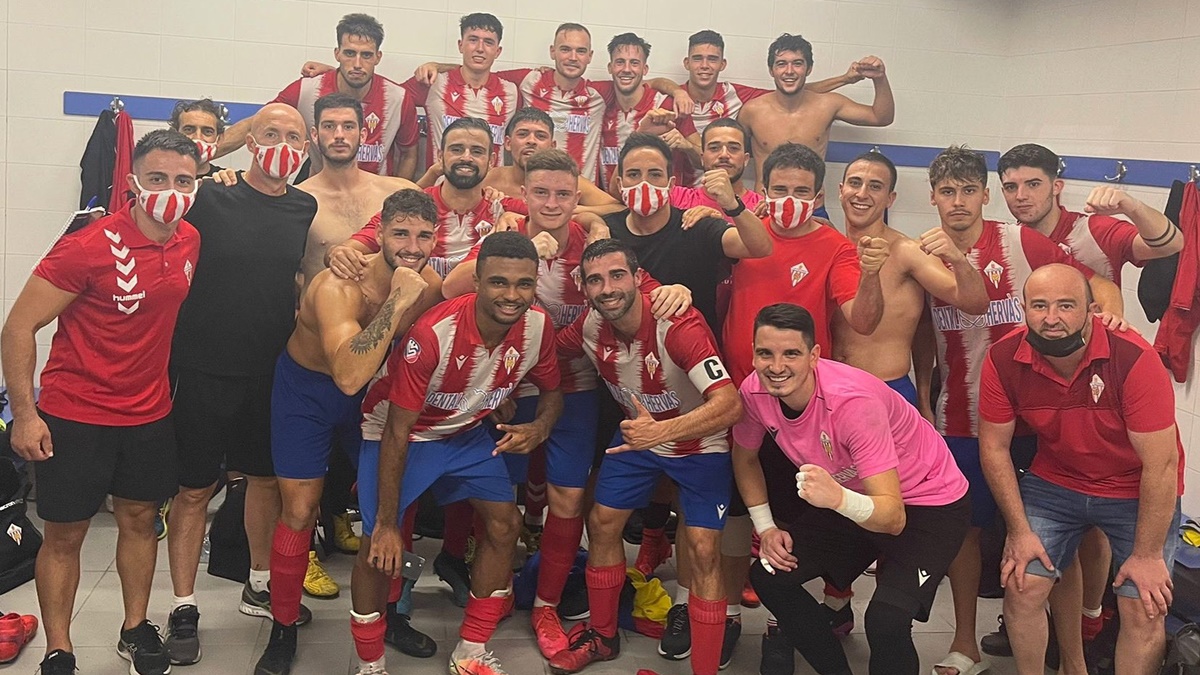 Jugadores Alcúdia celebración
