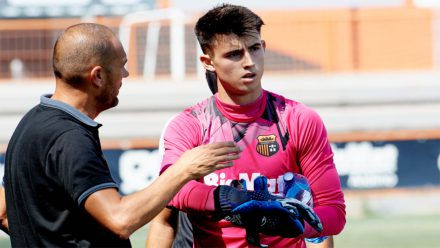 Kike Bartual, portero