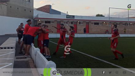 Celebración gol tavernes