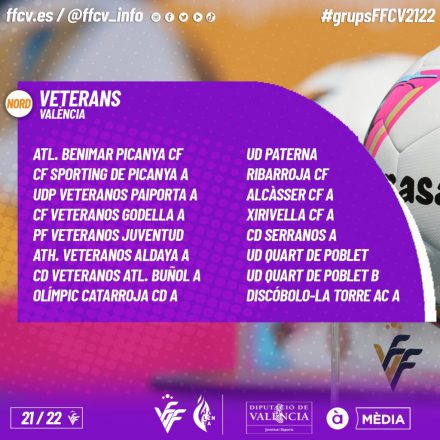 Grupo A Liga Veteranos Valencia
