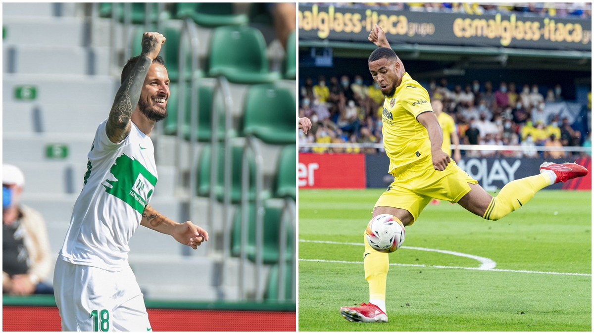 Benedetto y Danjuma Elche CF Villarreal CF