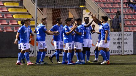 lleida gol celebracion