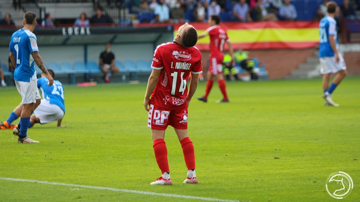 Íñigo Muñoz lamenta ocasión fallada