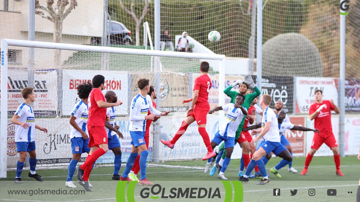 Partido Atlético Benidorm ante Sueca