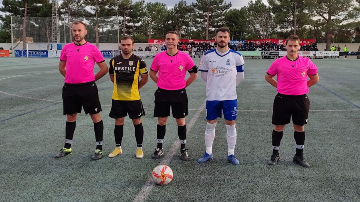 Capitanes del Callosa Dptva y CD Roda