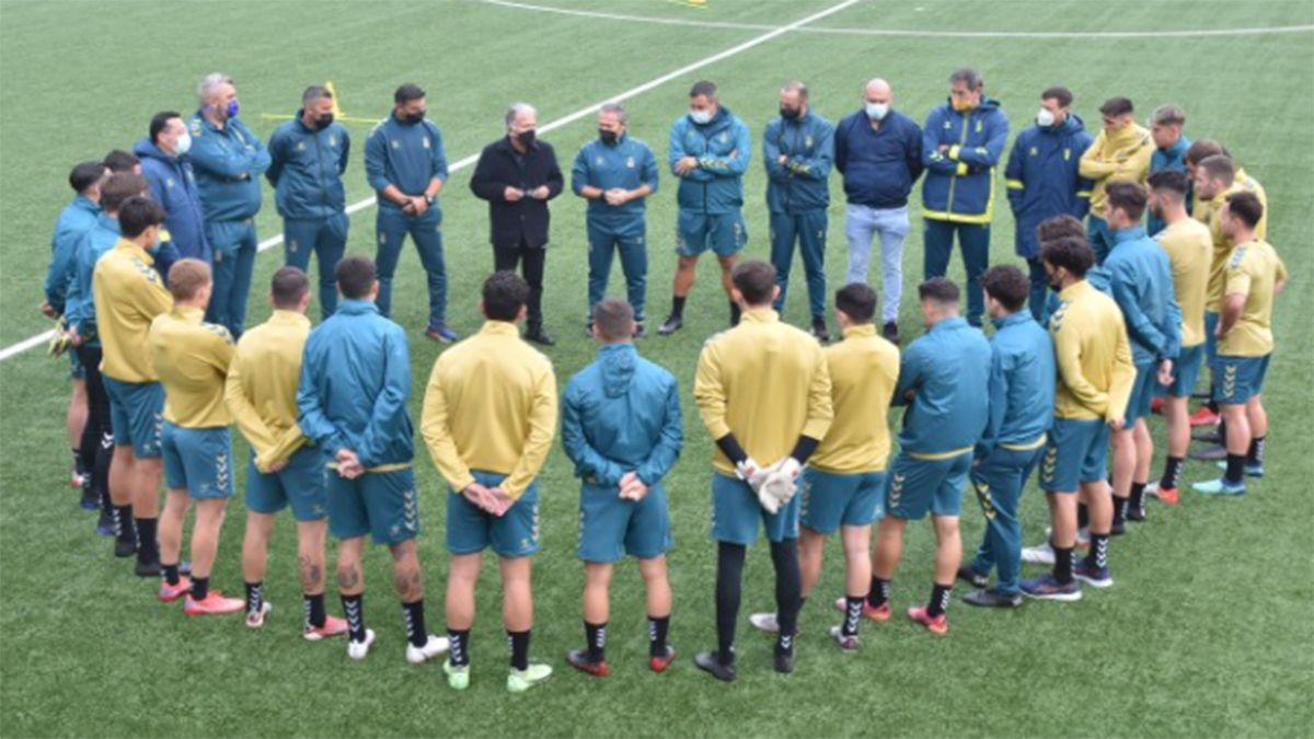 entrenamiento las palmas atlético