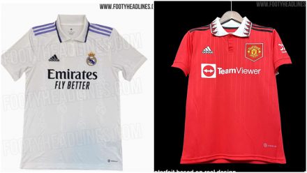 real madrid y manchester camisetas