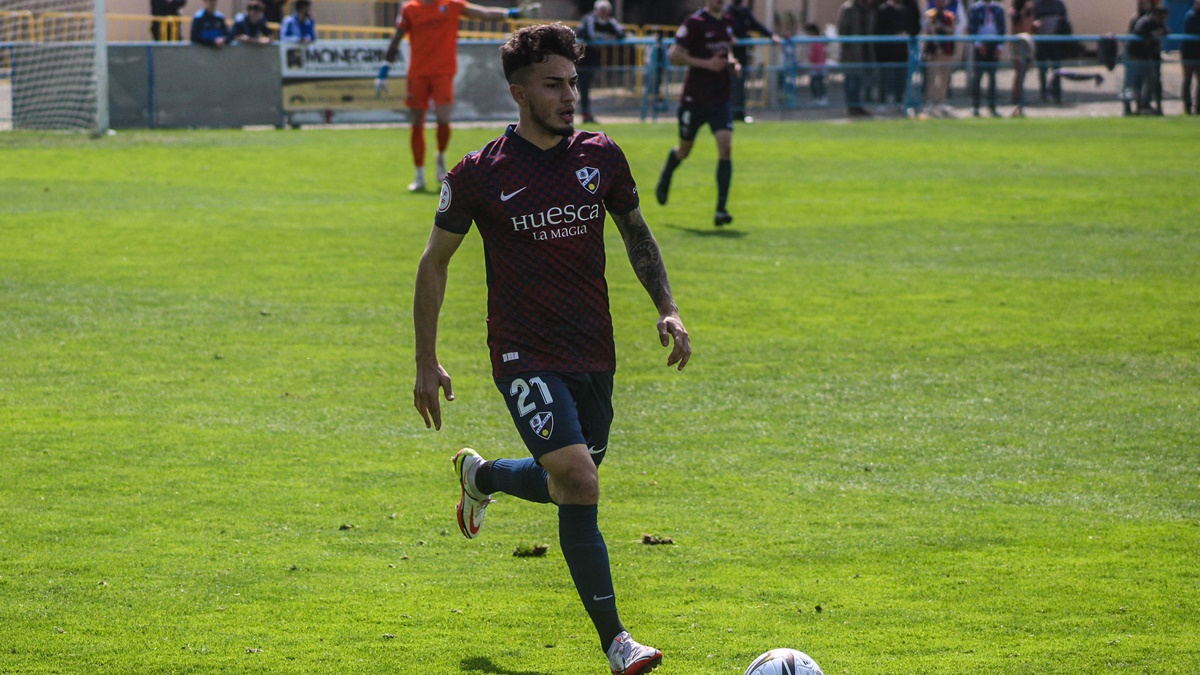 Debut Luis Peteiro SD Huesca B